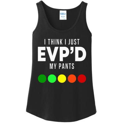 I Think I Just EvpD My Pants Funny Evp Ghost Hunting Hunter Ladies Essential Tank