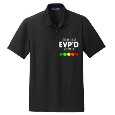 I Think I Just EvpD My Pants Funny Evp Ghost Hunting Hunter Dry Zone Grid Polo