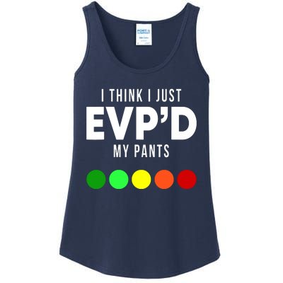 I Think I Just EVP'd My Pants Funny EVP Ghost Hunting Hunter Ladies Essential Tank