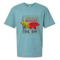 I Thought I Bought The Dip Bitcoin Sueded Cloud Jersey T-Shirt