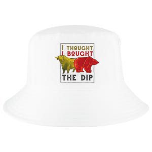 I Thought I Bought The Dip Bitcoin Cool Comfort Performance Bucket Hat