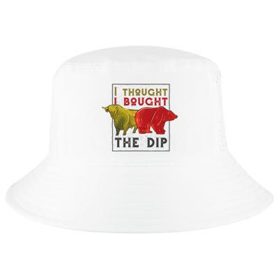 I Thought I Bought The Dip Bitcoin Cool Comfort Performance Bucket Hat