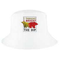 I Thought I Bought The Dip Bitcoin Cool Comfort Performance Bucket Hat