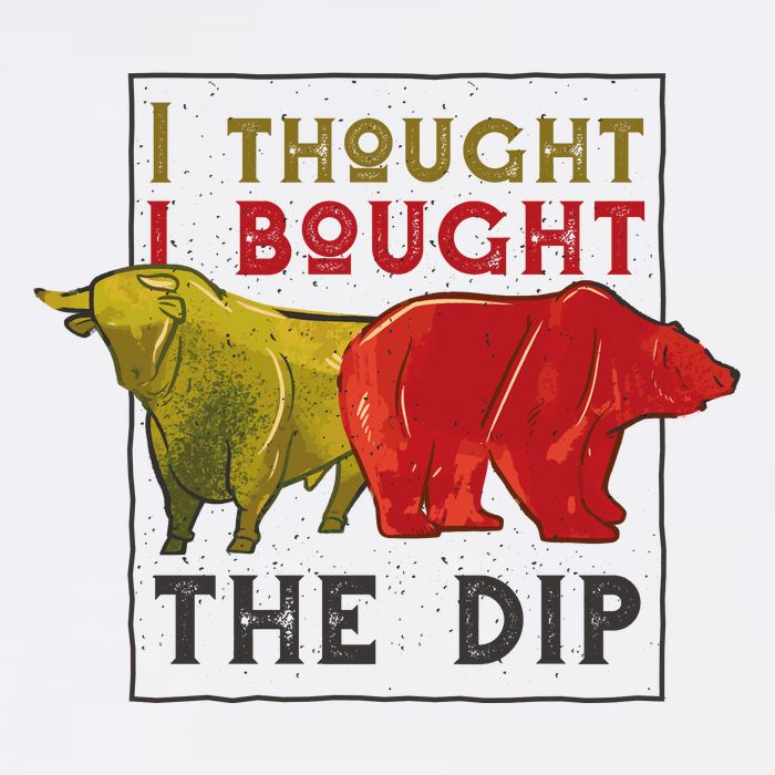 I Thought I Bought The Dip Bitcoin Cool Comfort Performance Bucket Hat