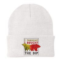 I Thought I Bought The Dip Bitcoin Knit Cap Winter Beanie