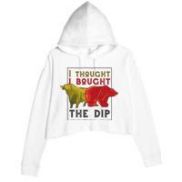 I Thought I Bought The Dip Bitcoin Crop Fleece Hoodie