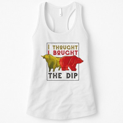 I Thought I Bought The Dip Bitcoin Womens Tank Top