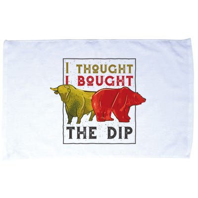 I Thought I Bought The Dip Bitcoin Microfiber Hand Towel