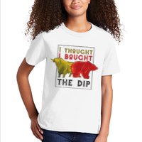 I Thought I Bought The Dip Bitcoin Kids T-Shirt