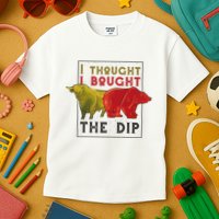 I Thought I Bought The Dip Bitcoin Kids T-Shirt
