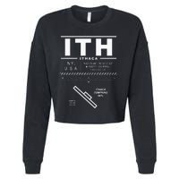 Ithaca Tompkins International Airport New York Ith Cropped Pullover Crew