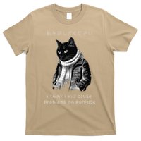 I Think I Will Cause Problems On Purpose Cat FUNNY MEME Cat T-Shirt