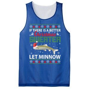 If There Is A Better Ugly Christmas Let Minnow Gift Mesh Reversible Basketball Jersey Tank