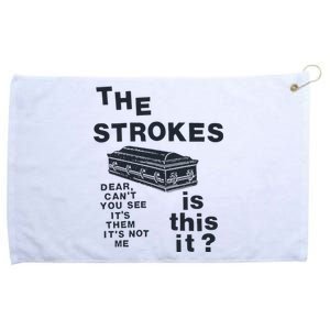 Is This It Grommeted Golf Towel