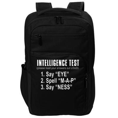 Intelligence Test Impact Tech Backpack