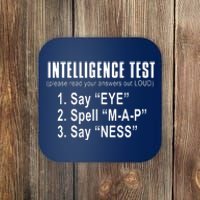 Intelligence Test Coaster