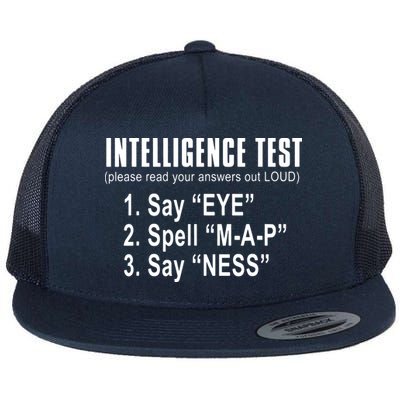 Intelligence Test Flatbill Hat