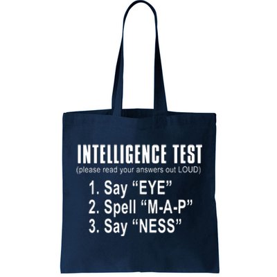 Intelligence Test Tote Bag