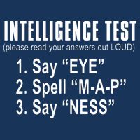 Intelligence Test Magnet