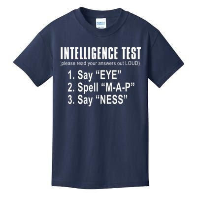 Intelligence Test Kids T-Shirt
