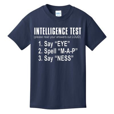 Intelligence Test Kids T-Shirt