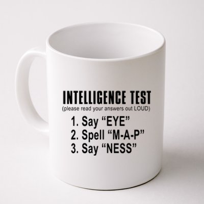 Intelligence Test Coffee Mug