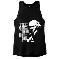 If There Is No Struggle There Is No Progress Ladies PosiCharge Tri-Blend Wicking Tank