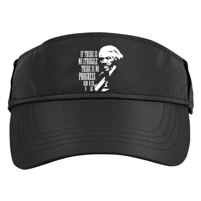 If There Is No Struggle There Is No Progress Adult Drive Performance Visor