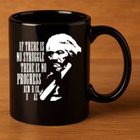 If There Is No Struggle There Is No Progress 11oz C Handle Ceramic Mug