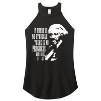 If There Is No Struggle There Is No Progress Women's Perfect Tri Rocker Tank