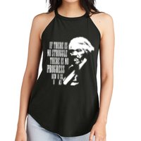 If There Is No Struggle There Is No Progress Women's Perfect Tri Rocker Tank