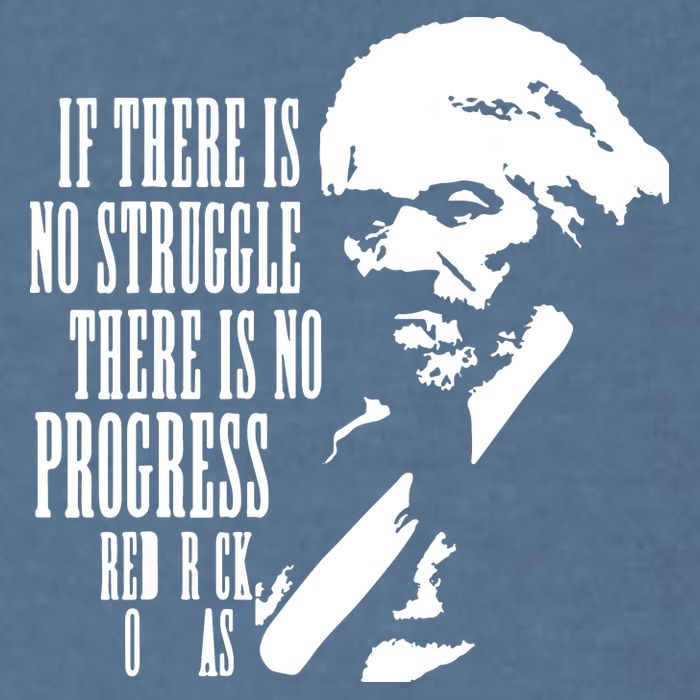 If There Is No Struggle There Is No Progress Garment-Dyed Sweatshirt