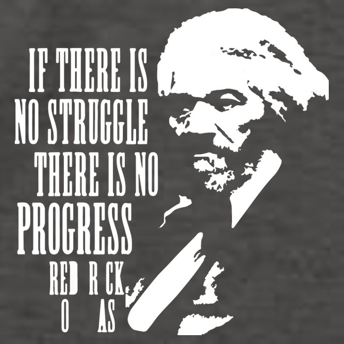 If There Is No Struggle There Is No Progress Vector Backpack