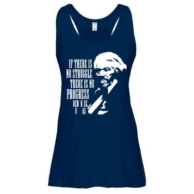 If There Is No Struggle There Is No Progress Ladies Essential Flowy Tank