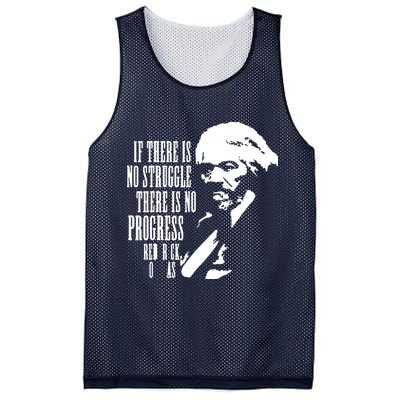 If There Is No Struggle There Is No Progress Mesh Reversible Basketball Jersey Tank