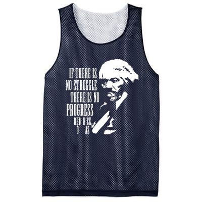 If There Is No Struggle There Is No Progress Mesh Reversible Basketball Jersey Tank