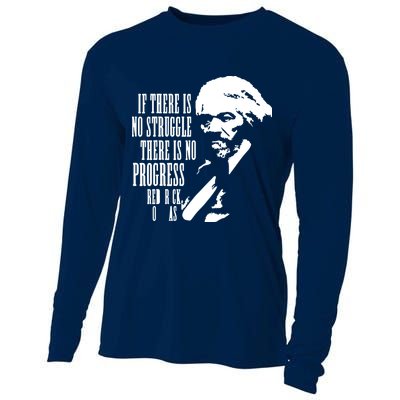 If There Is No Struggle There Is No Progress Cooling Performance Long Sleeve Crew