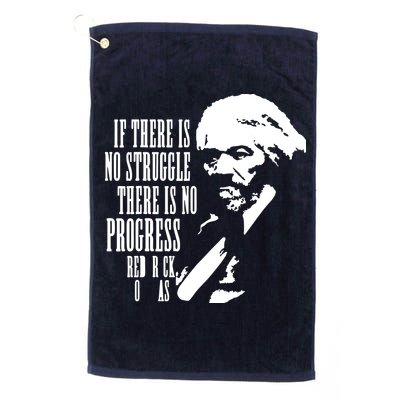 If There Is No Struggle There Is No Progress Golf Towel