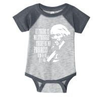 If There Is No Struggle There Is No Progress Infant Baby Jersey Bodysuit