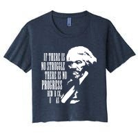 If There Is No Struggle There Is No Progress Crop Top