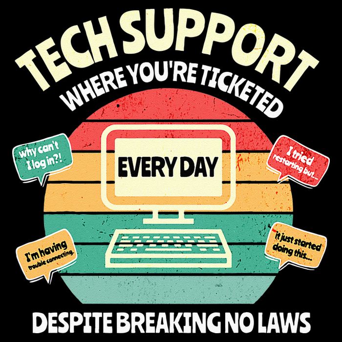 Information Technology I T Department Funny Tech Support Toddler T-Shirt