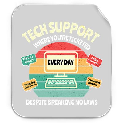 Information Technology I T Department Funny Tech Support Permanent Decal Sticker