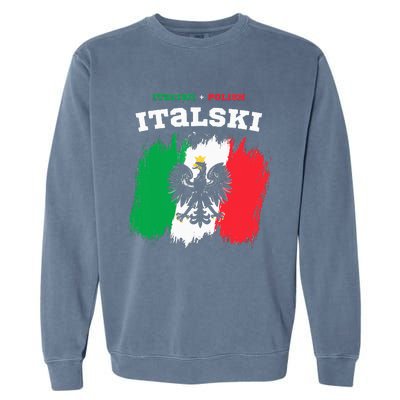 Italski the Italian Polish Hybrid Garment-Dyed Sweatshirt