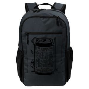 I'm Thinking It's A Beer And Fishing Kinda Weekend Daily Commute Backpack