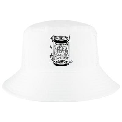 I'm Thinking It's A Beer And Fishing Kinda Weekend Cool Comfort Performance Bucket Hat