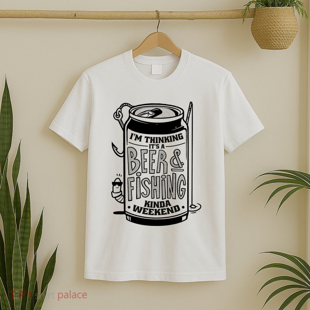 I'm Thinking It's A Beer And Fishing Kinda Weekend T-Shirt