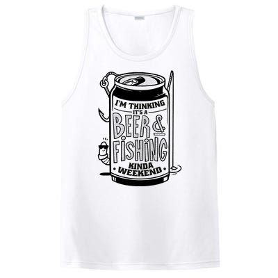 I'm Thinking It's A Beer And Fishing Kinda Weekend PosiCharge Competitor Tank