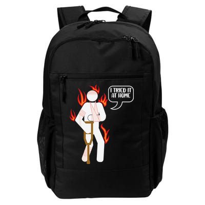 I Tried It At Home Science Experiment Scientist Chemistry Daily Commute Backpack