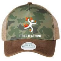 I Tried It At Home Funny Geek Nerd It Admin Science Legacy Tie Dye Trucker Hat
