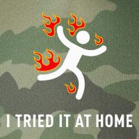 I Tried It At Home Funny Geek Nerd It Admin Science Legacy Tie Dye Trucker Hat